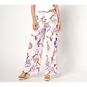Ryan Simkhai Eyeshop Women's Pants Sz XL Printed Italia Multi-colored